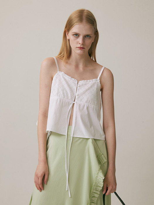 22SS_OEF Summer Mini Top (White)