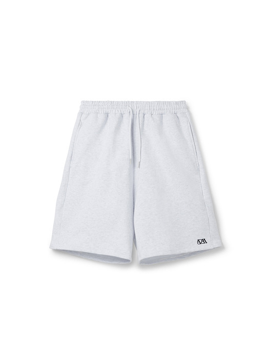 Unisex Avam Classic Sweat Shorts_Light Grey 
