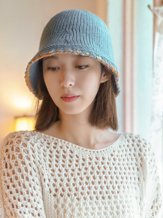 Charles knit bucket hat 2colors