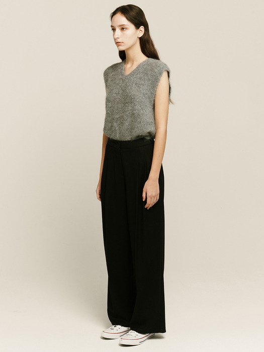 [Day-wool] Wide-leg Wool Trousers_3color