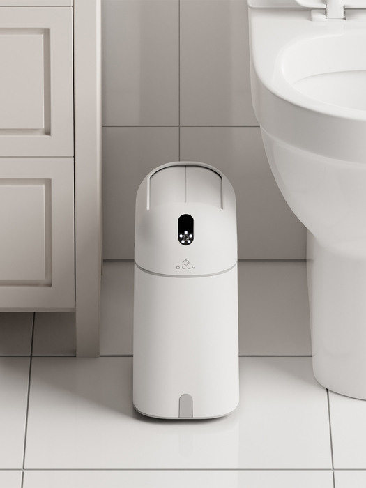 자동 센서 휴지통 쓰레기통 스마트 인테리어 기저귀 디자인 청소용품 싱크대 화장실 기저귀 OLSB16W