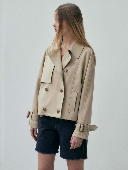 Half Trench Coat SW3SR165-91