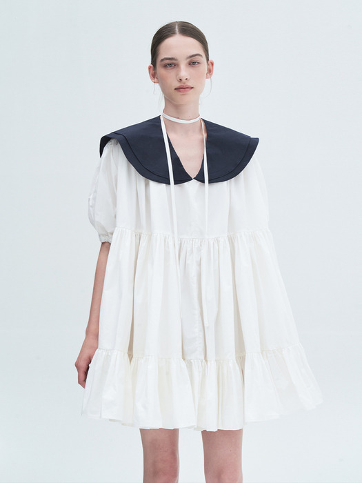 SAILOR HOLLYCOLLAR DRESS_TT3S610IV