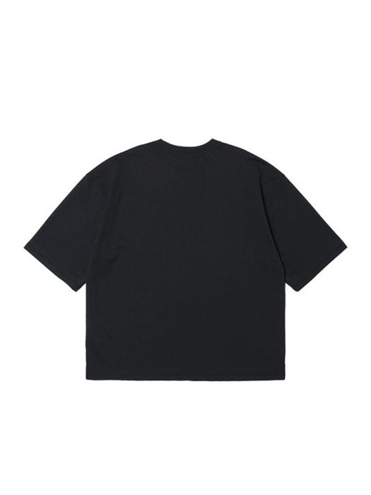 남성 BRUINS 아트웍 루즈핏 라운드 티셔츠[BLACK](UZ7ST12_39)