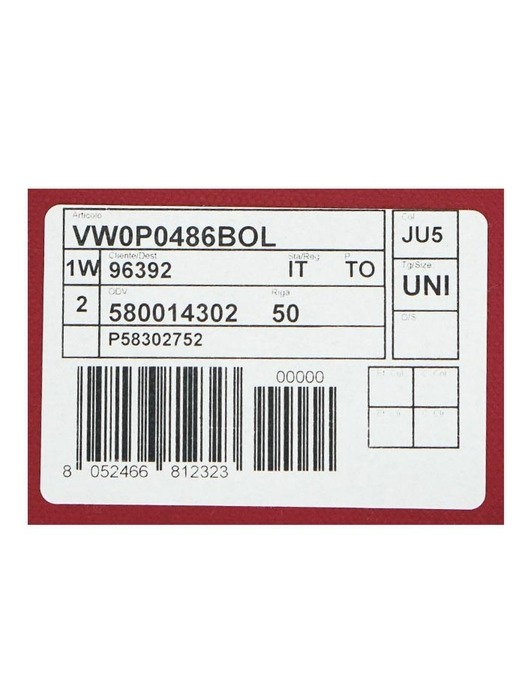 [발렌티노] VW0P0486 BOL JU5/스터드 레드 카드 케이스