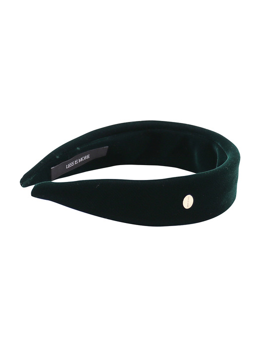 Wide Velvet Hair Band_3 COLORS