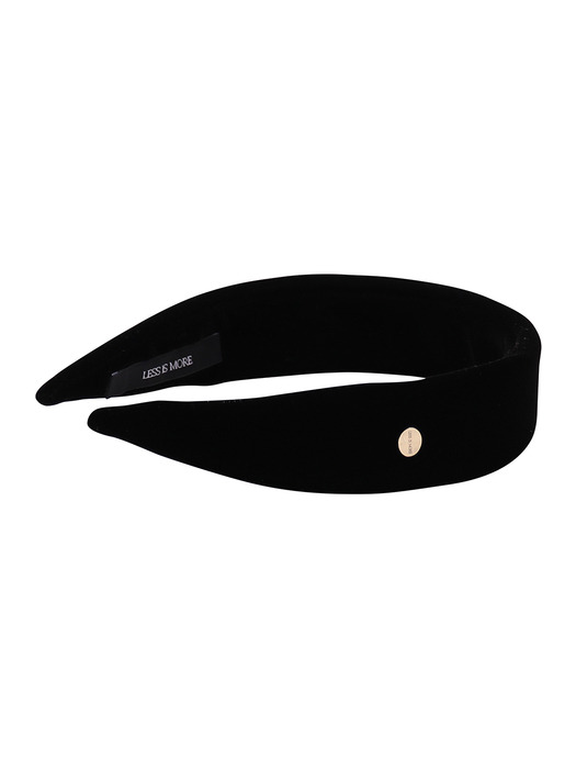 Wide Velvet Hair Band_3 COLORS