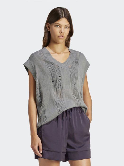 [IW0262] KNITTED VEST