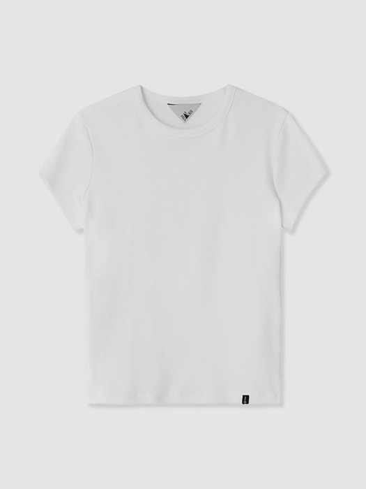 D. BASIC COTTON ROUND-NECK T - 5 COLOR