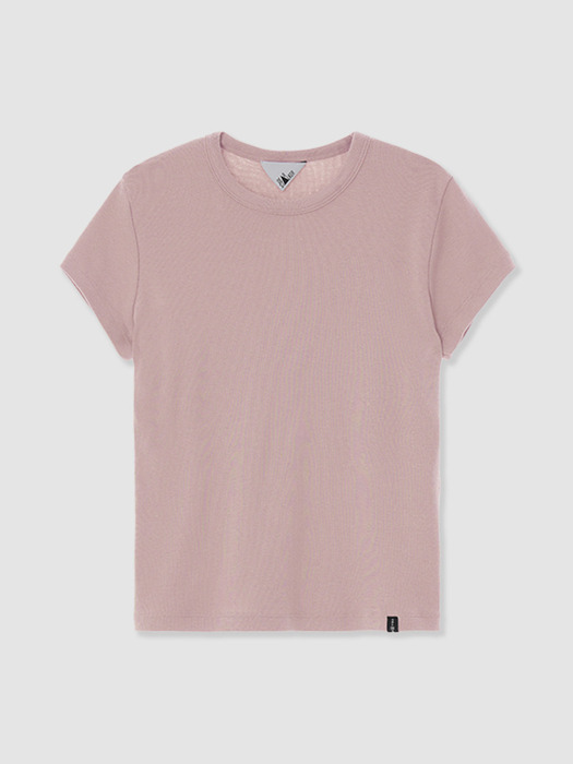 D. BASIC COTTON ROUND-NECK T - 5 COLOR