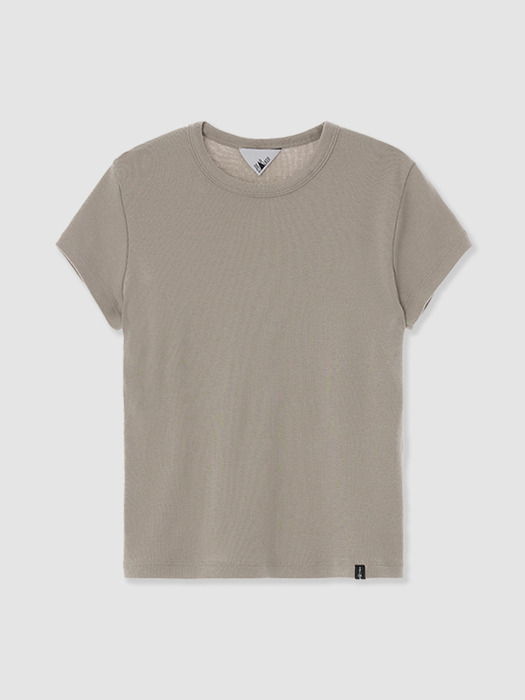 D. BASIC COTTON ROUND-NECK T - 5 COLOR