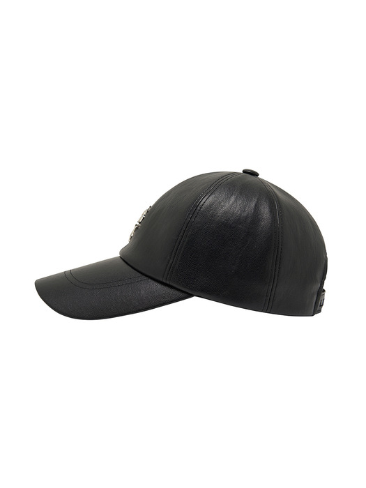 CLASSIC LEATHER CAP / BLACK