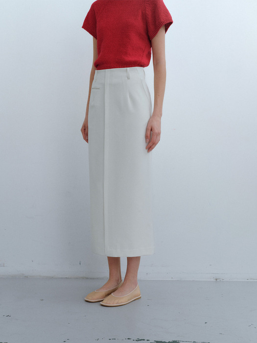 lip pencil skirt (white) ss ver.