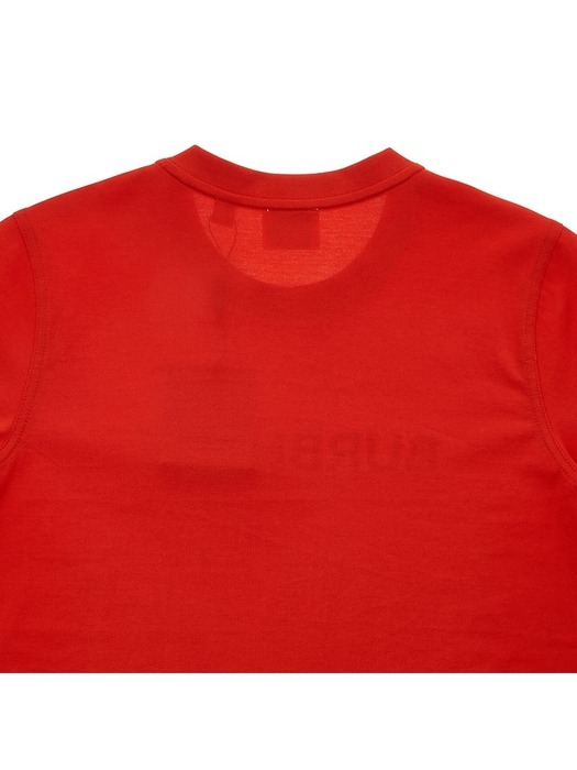버버리 여성 로고 프린트 코튼 티셔츠 8065023 W MARGOT BRN A1460