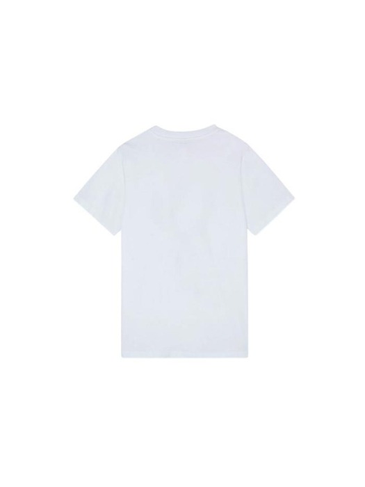 가니 여성 SEAHORSE 프린팅 릴렉스핏 반팔 티셔츠 화이트 T3895-151