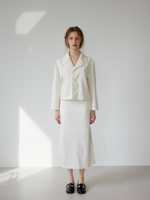 Soft classy skirts _ white