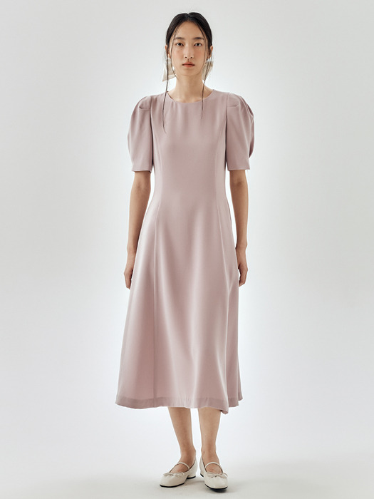 [Drama Signature]Classic Puff Dress