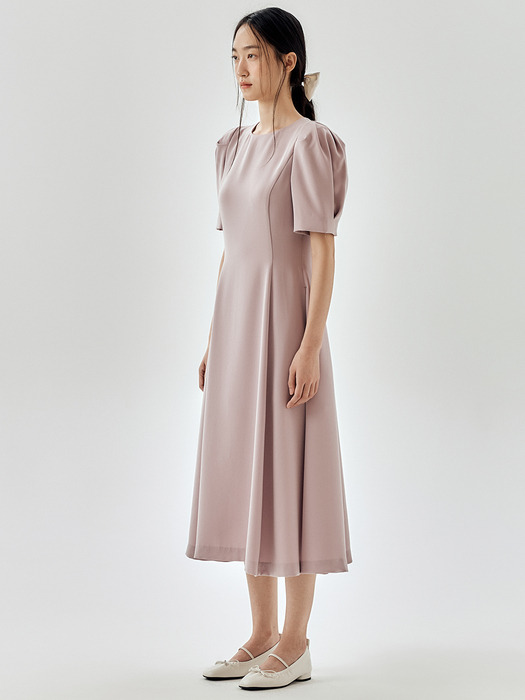 [Drama Signature]Classic Puff Dress