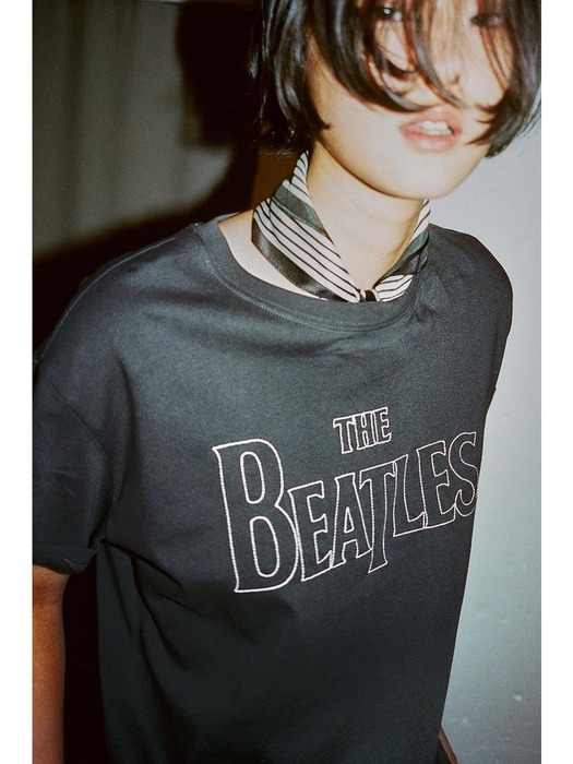 오버사이즈 프린트 티셔츠 다크 그레이/The Beatles 0762558303