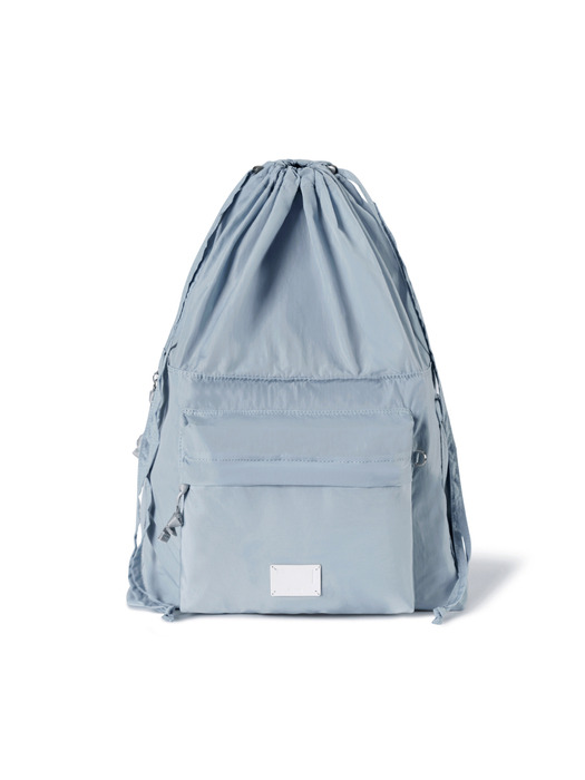 DRAWSTRING BACKPACK - LIGHT BLUE