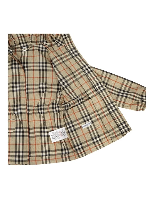 BURBERRY KIDS 버버리키즈 체크 후드 자켓 BRIDGET CHK 8078293 A7028 (성인가능)