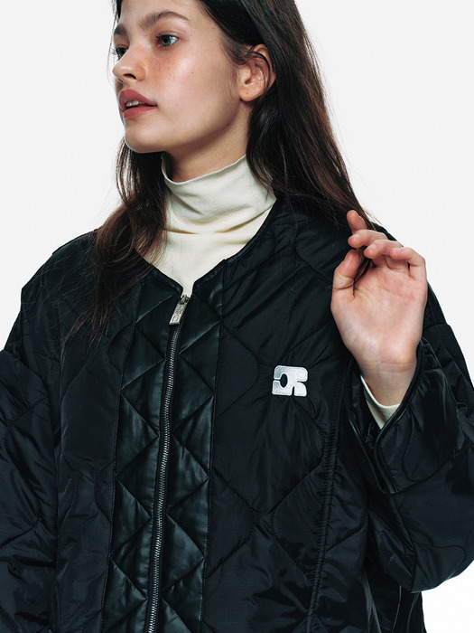 CENTAUR QUILTED JACKET_BLACK