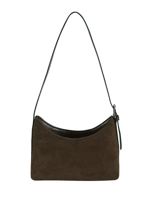 A SUEDE MINI BAG_BROWN