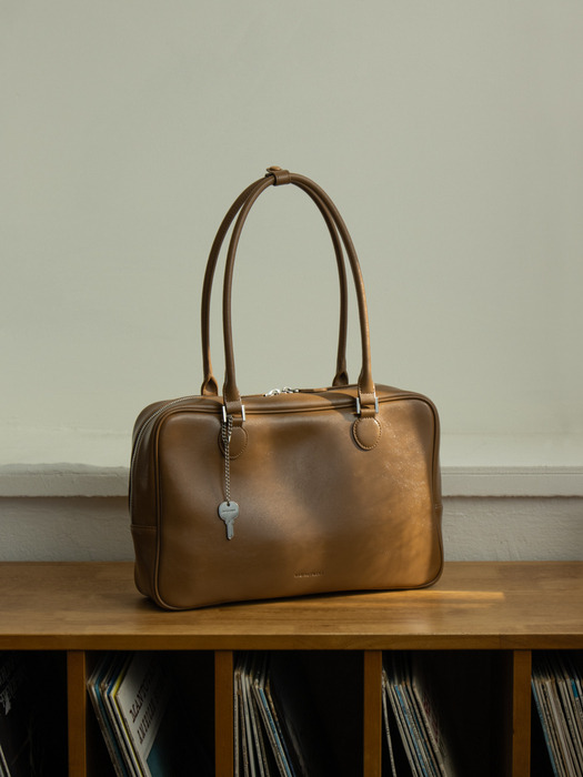 Brill shoulder bag_camel