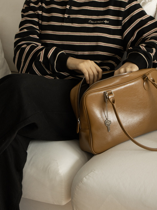 Brill shoulder bag_camel