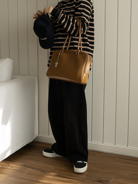 Brill shoulder bag_camel