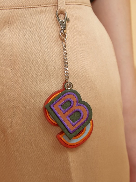 Leather B/S Keyring