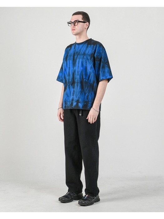 19SS VENTI TIE DYE HALF SLEEVE BLUE