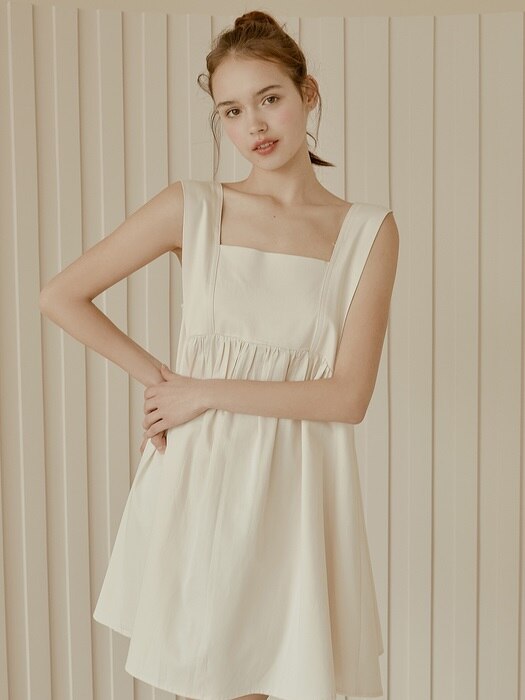 lovely mini dress[cream]
