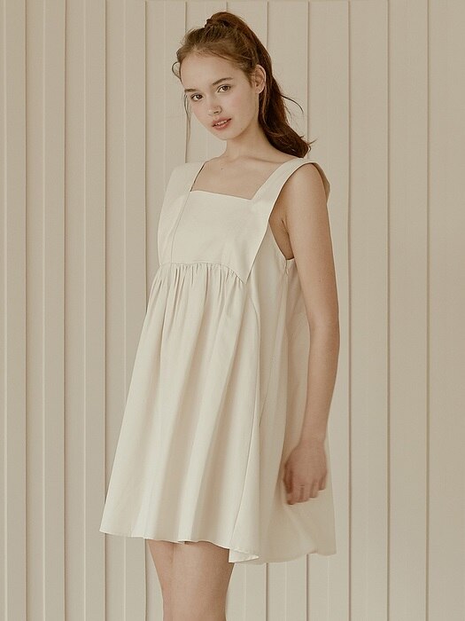 lovely mini dress[cream]