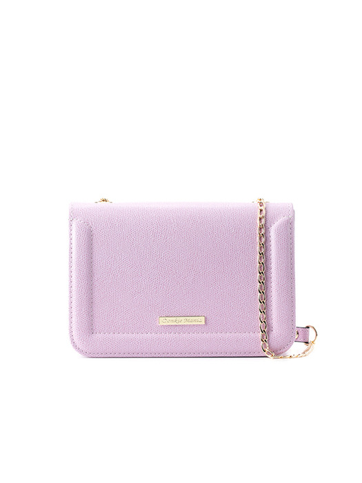 camellia cross bag (lightpurple) - D1008LP