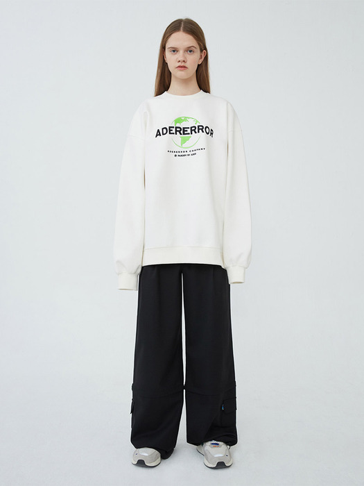 VERSAL sweatshirt Ivory