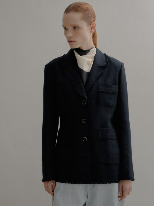 [Premium] Tweed Tailored Jacket_2colors