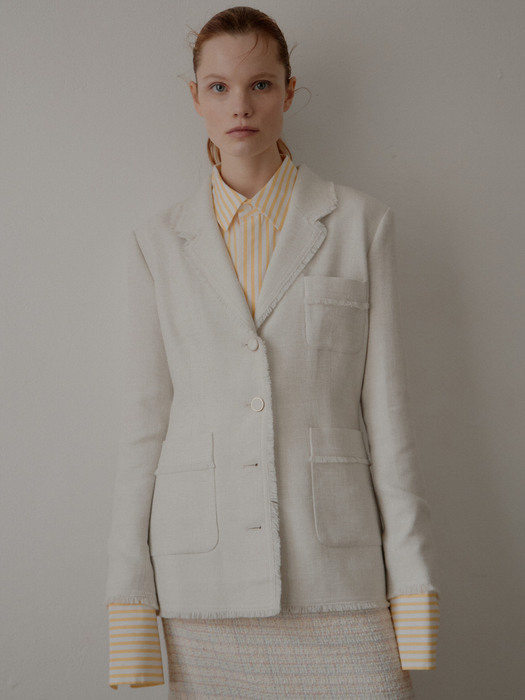 [Premium] Tweed Tailored Jacket_2colors