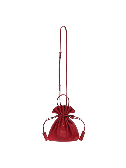 Lucky Pleats Crossbag Lucky Red