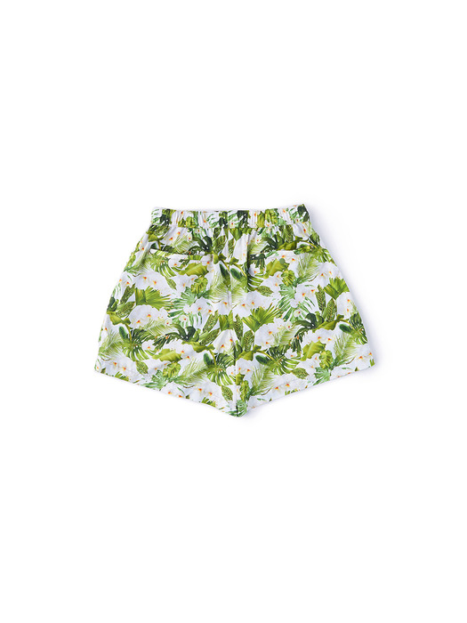 Easy Shorts (Olive Floral)
