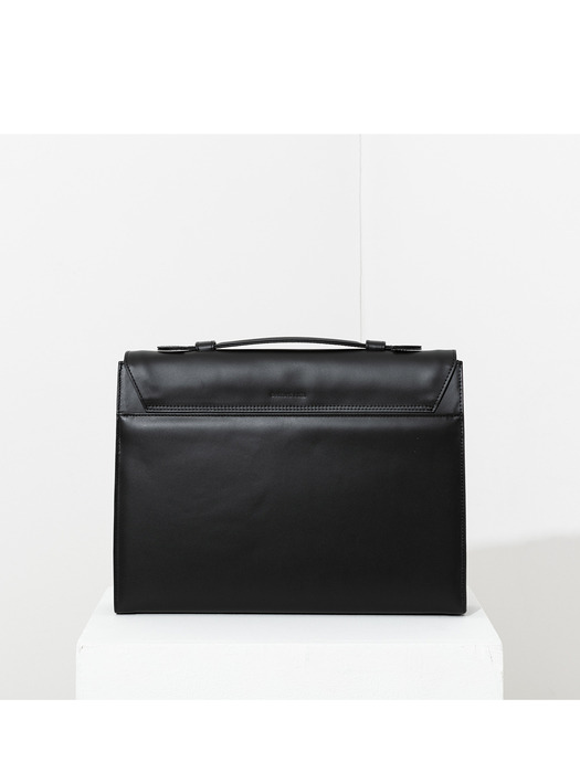 Polygon Shaped Briefcase [black]