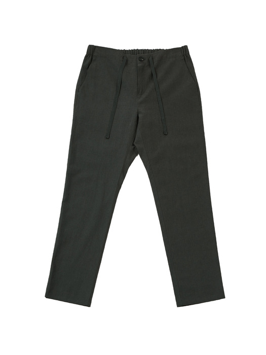linen pants (charcoal)