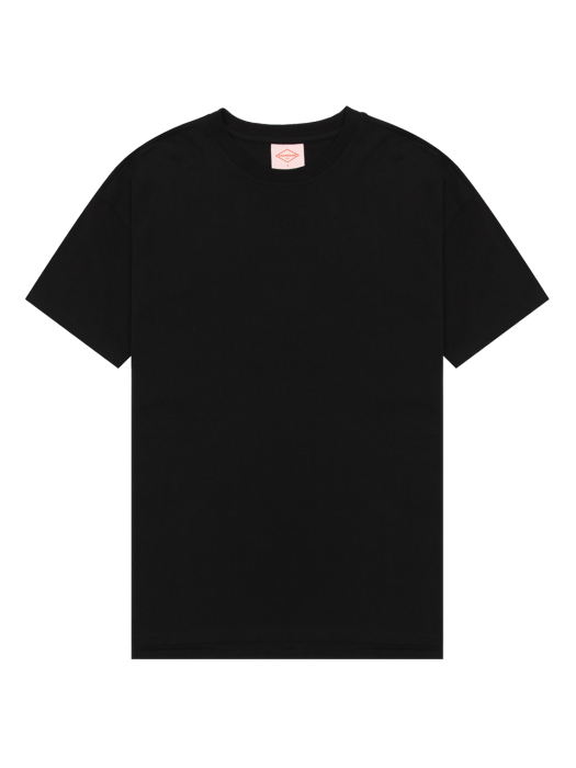 [리퍼브]사이드 지퍼 반팔 티셔츠 [BLACK] / S2D05013