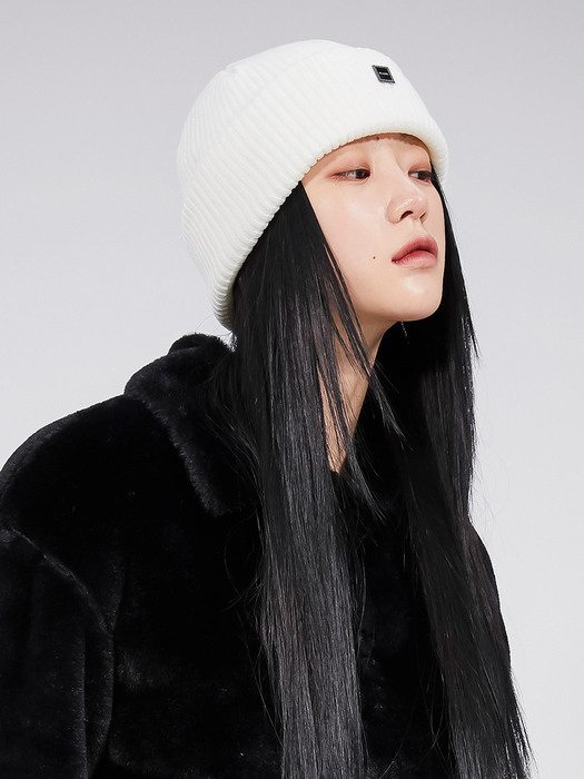 FLARE Knit Beanie (FL-710_Off White)