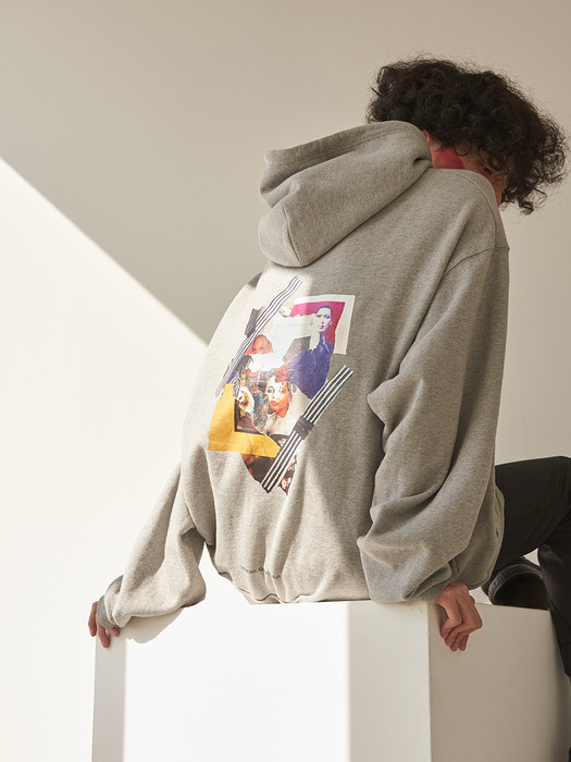 Montage hoodie (gray)