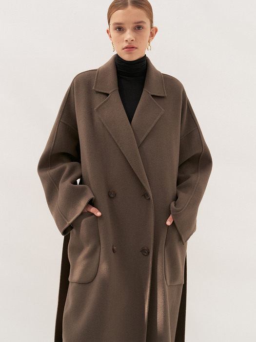 CASHMERE DOUBLE COAT [HAND MADE] 2COLOR