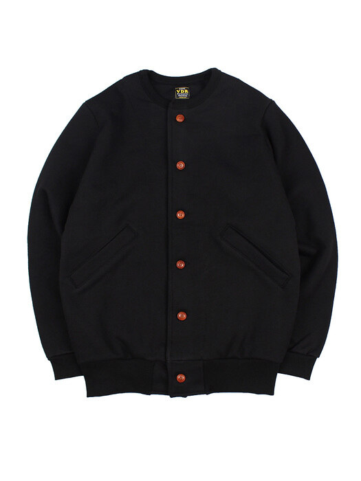 HEAVY SWEAT CARDIGAN [Black] 