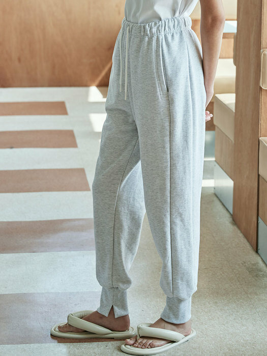 Bijou Jogger Pants_Light Grey