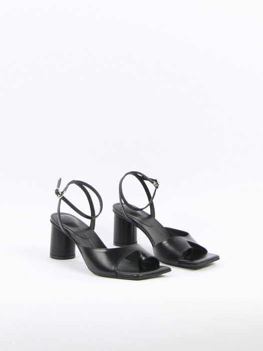 Aveline Sandals Leather Black