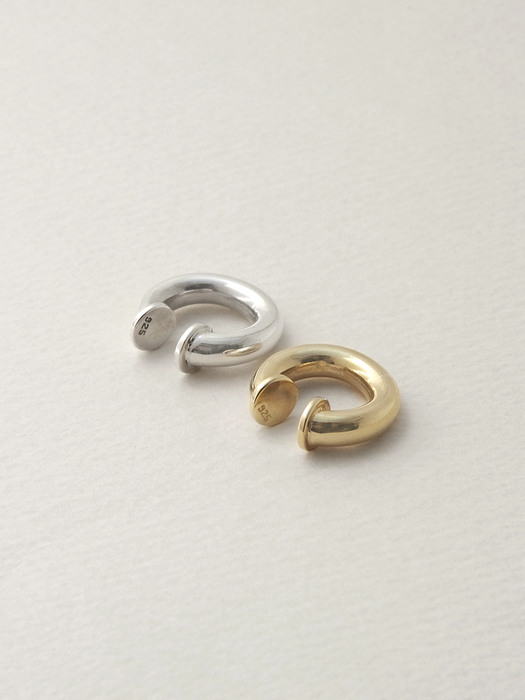 Basic Earcuff (silver925)(2color)